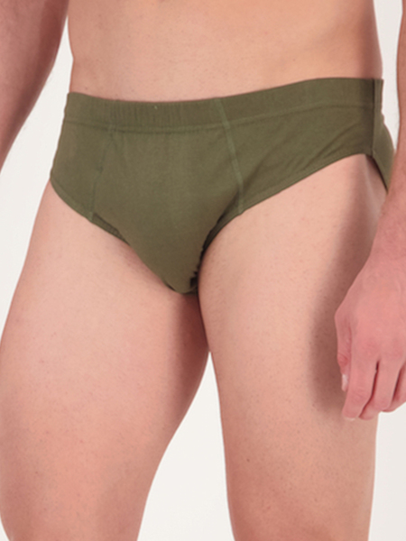 Khaki Bamboo Briefs