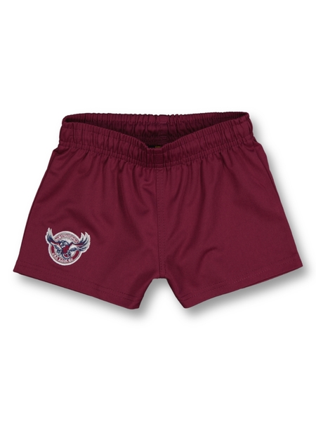 Maroon Broncos NRL Adult Boxer Short