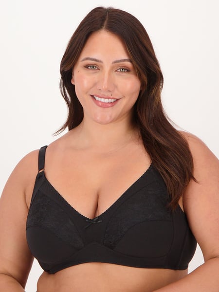 Lift n Shape TShirt Bra (Black) Available in size 22DD only – Not