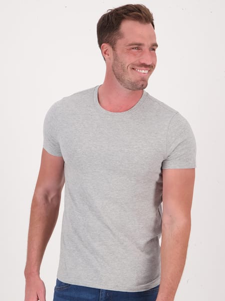 Grey Mens Underworks Short Sleeve Thermal Tee