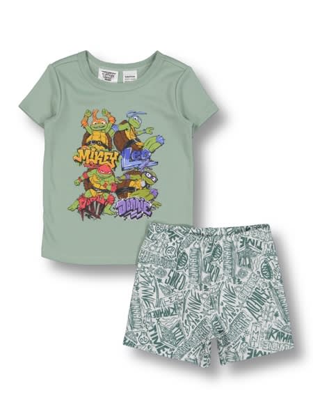 Teenage Mutant Ninja Turtles Women's Tie-dye Sleep Pajama Set