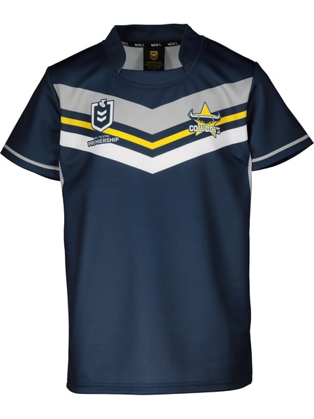 Navy blue Cowboys NRL Youth Jersey