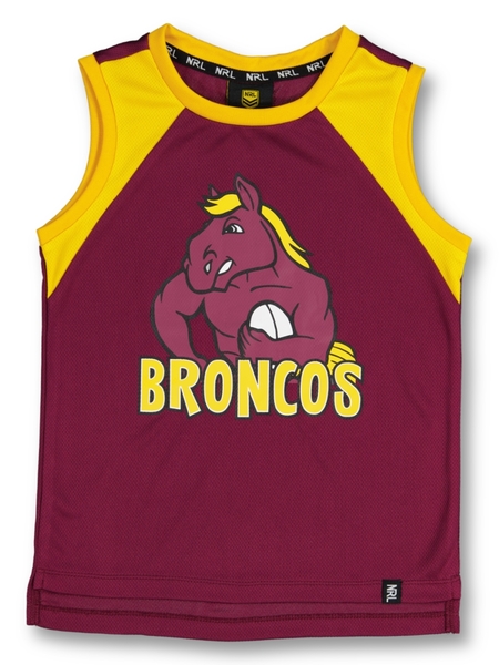 Brisbane Broncos NRL Baby Infant Romper Jumpsuit