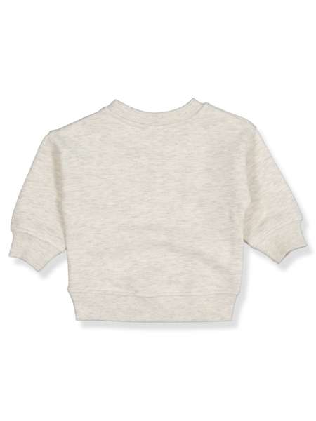 White Baby Australian Cotton Blend Plain Fleece Sweat | Best&Less™ Online