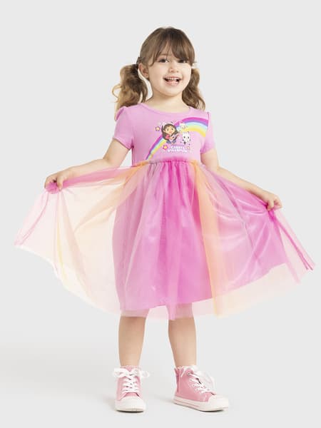 Pink Kids Gabbys Dollhouse Dress | Best&Less™ Online