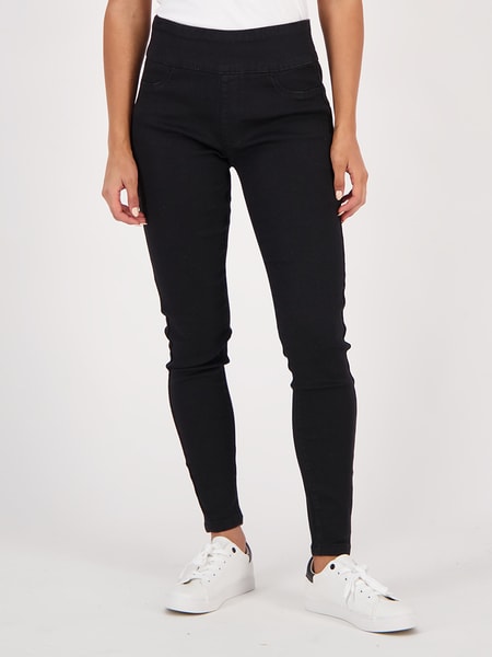 Black Womens Soft Touch Jegging | Best&Less™ Online