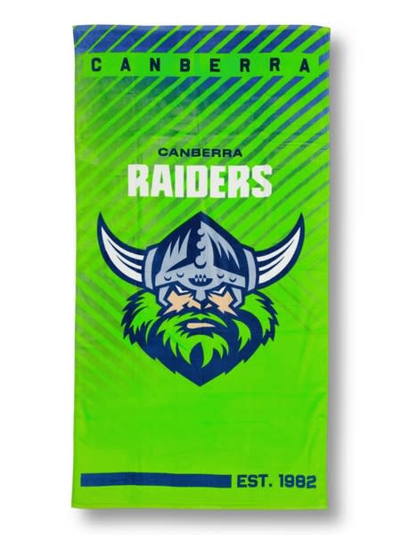 Canberra Raiders Polar Fleece Throw - Canberra Raiders Merchandise