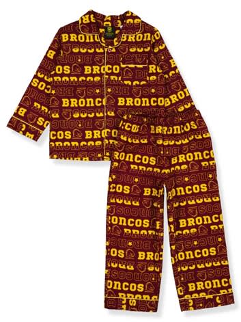 Maroon Broncos NRL Adult Sleep Pants