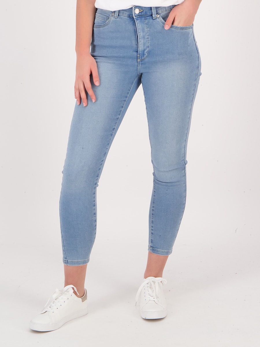 Denim Soft Touch High Rise Skinny Jean | Best&Less™ Online